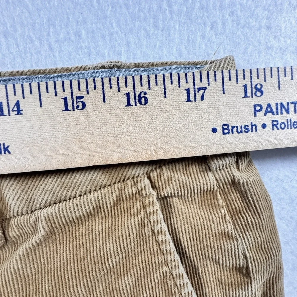 Brooks Brothers Clark Corduroy Pants Mens 36x31 (read) Tan Classic Straight‎